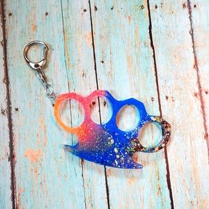 💥2/$18💎colorful self defense keychain